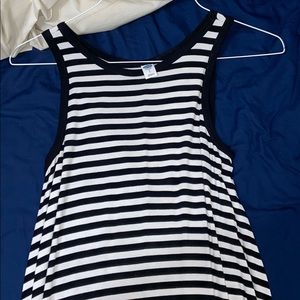 Black and white old navy dress